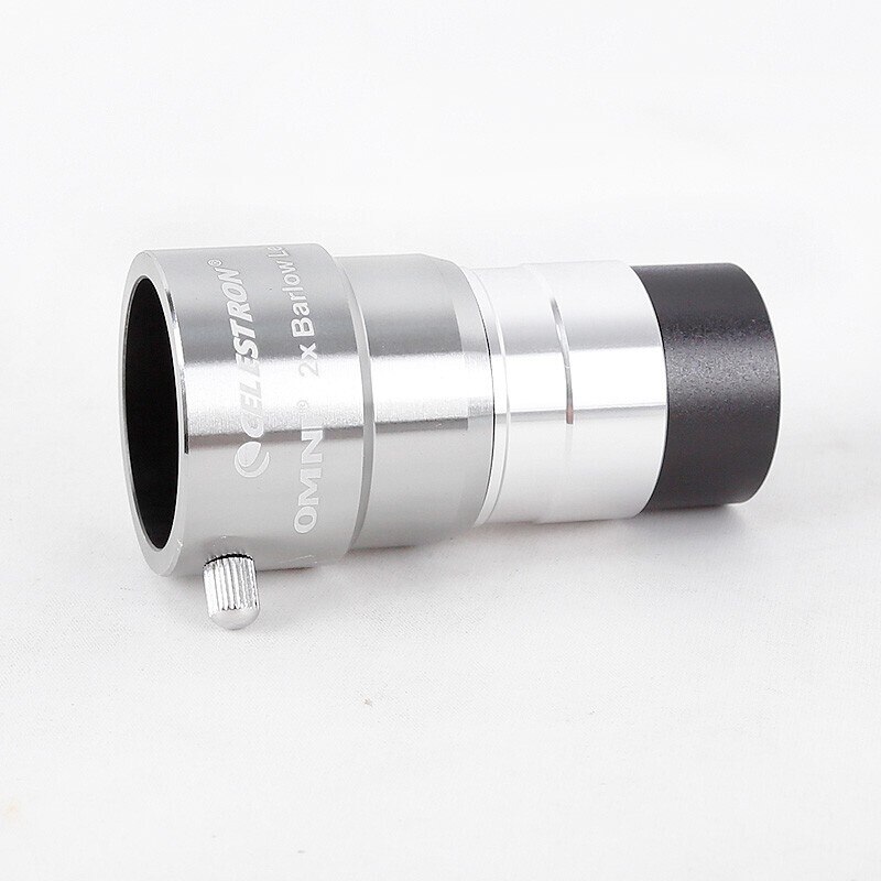 Celestron -Lente Barlow Omni 2x de magnificación, telescopio , piezas oculares astronómicas