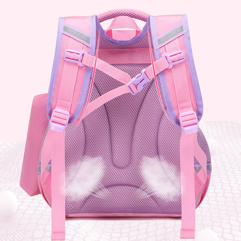 ZHIERNA 1-4 Klasse freundlicher Rucksack jungen mädchen Orthopädische Primäbetreffend schul Infantil Mochila freundlicher Schule Tasche Bleistift fallen