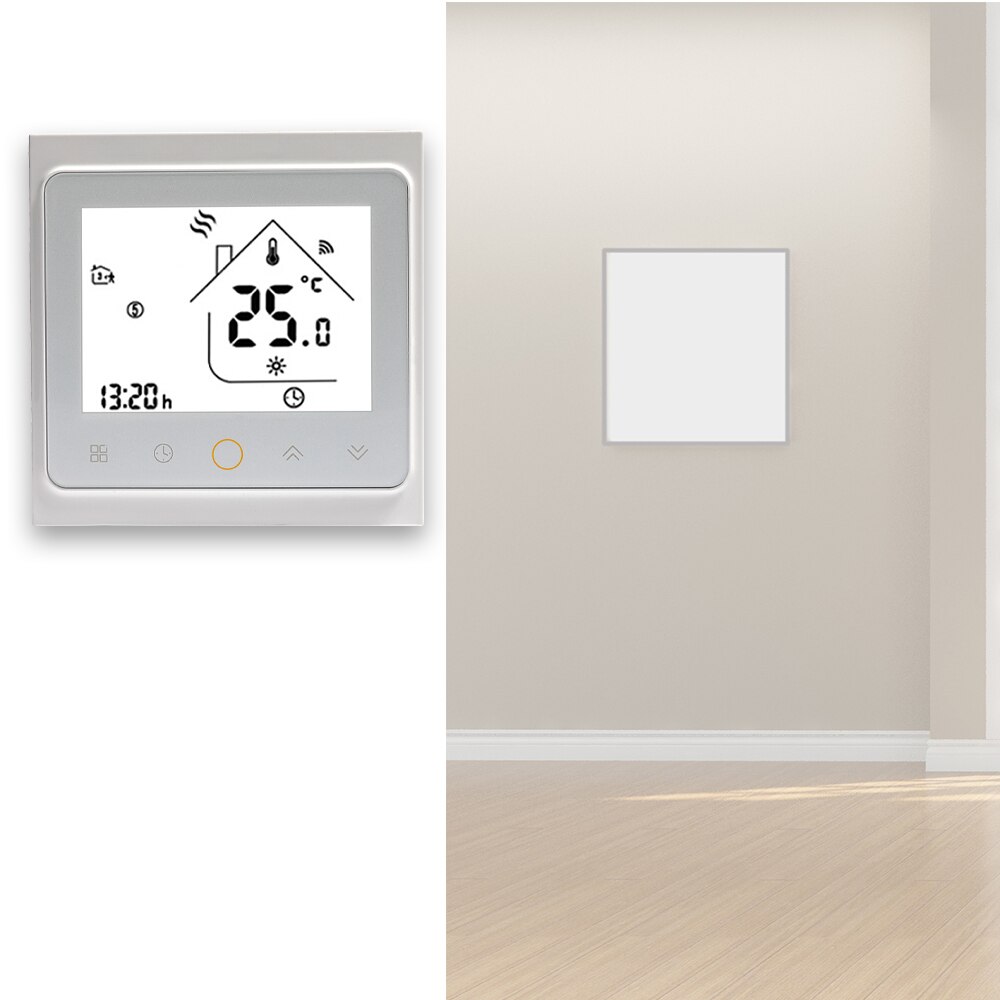 Wifi Slimme Thermostaat Temperatuur Controller Voor Water/Elektrische Vloerverwarming Water/Gas Boiler Werkt Met Alexa Google Thuis