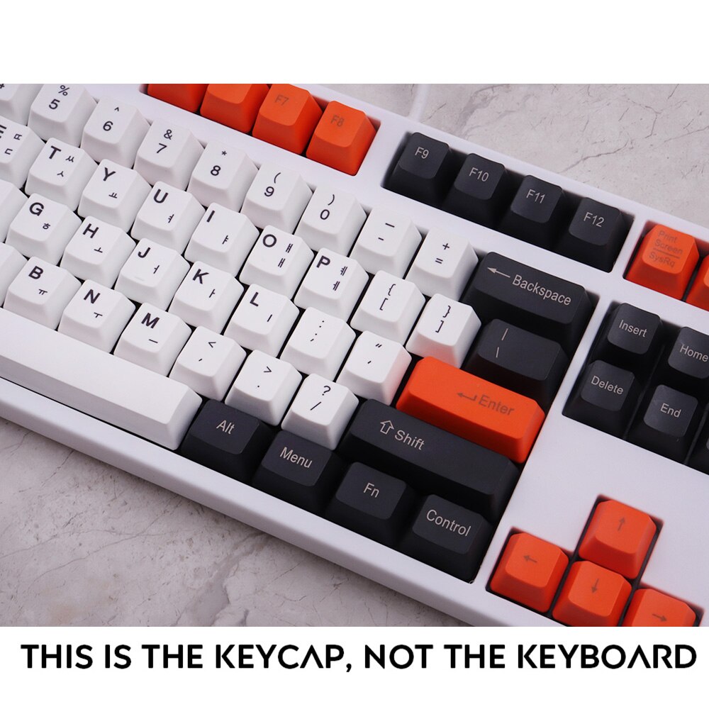 Hyekit Keycaps a 140 tasti in PBT, per tastiera meccanica 61/87/104/108/84/64/98/96