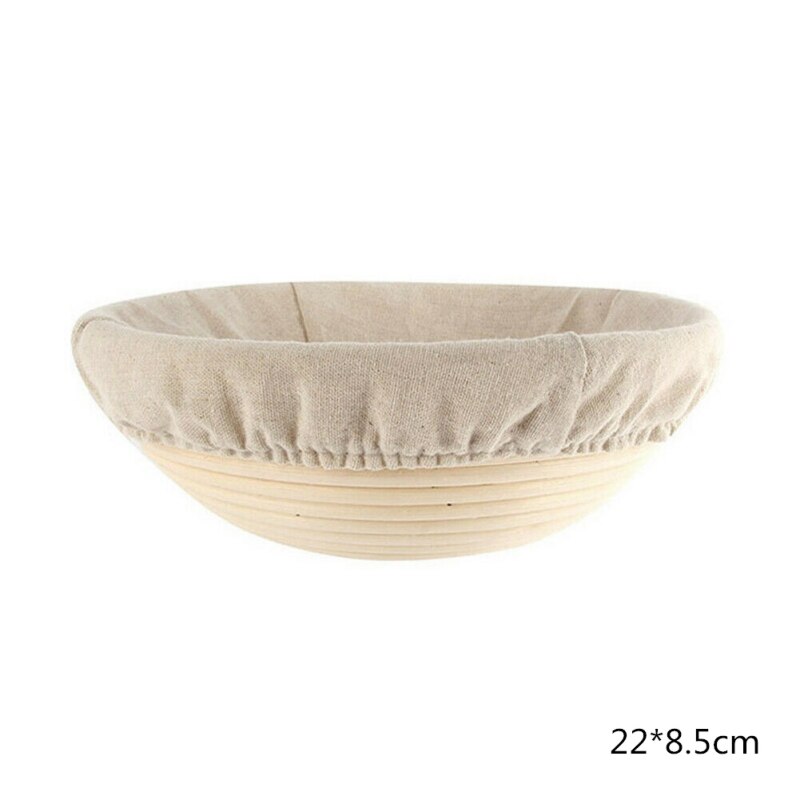 Various Shapes Fermentation Rattan Basket Bread Baguette Dough Baskets Baking Dough Basket Baking Storage Basket: 22x8.5