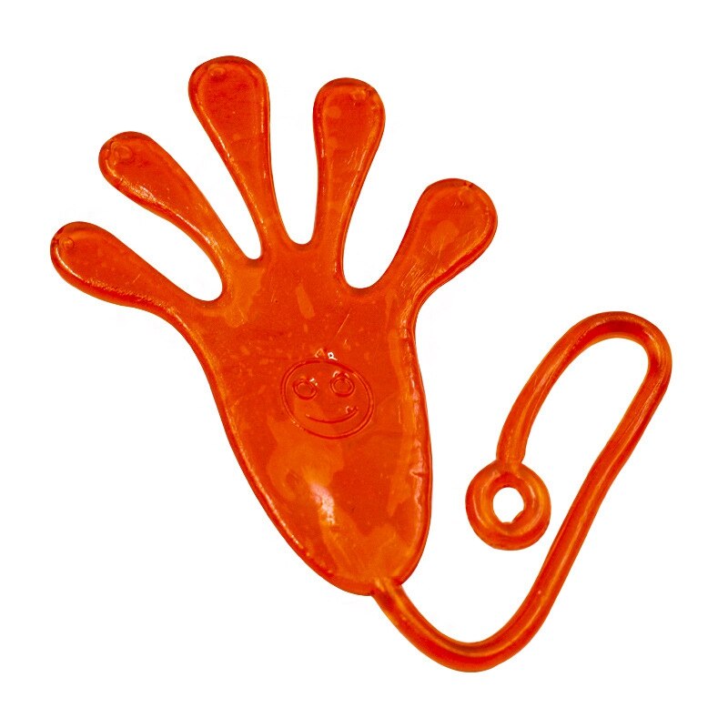 5Pcs Elastische Squishy Sticky Hands Elastische Sticky Squishies Slap Palm Sticky Squishy Kids Party Gunsten Speelgoed Fun Joke speelgoed