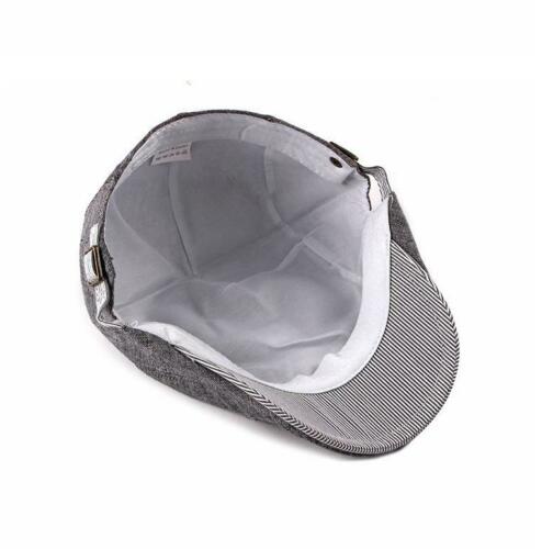 Casual Mens Ivy Hat Cotton Newsboy Caps Golf Driving Flat Cabbie Beret Hat French Style Solid Casual Vintage Hat Beret