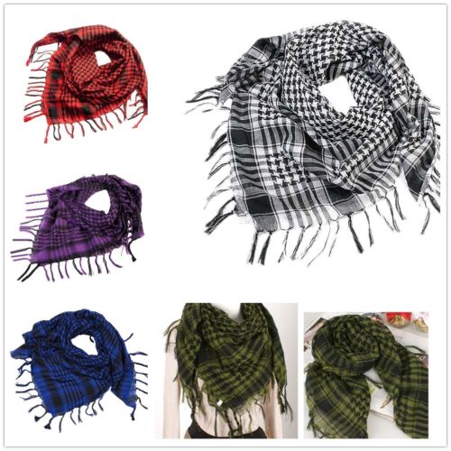 A cuadros para mujer, bufanda con borla de las mujeres árabes bufanda Palestina chal bufandas de favores para las mujeres, amigo.