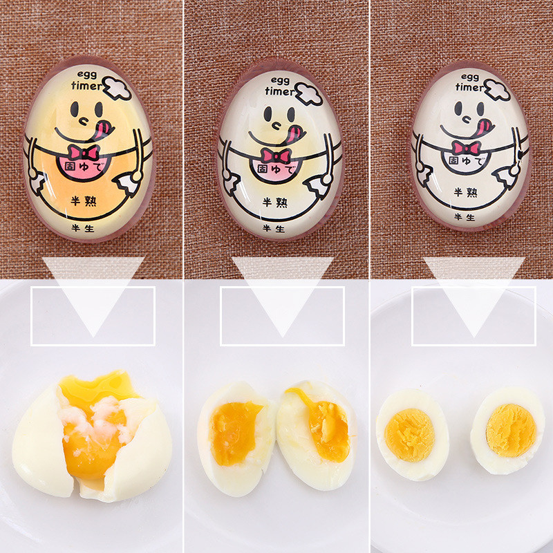 1 Stück Eier, gekochte Gadgets für Dekor, Utensilien, Küchentimer, Kochtimer, Bar, Kochen, lecker, weich, hartgekocht, Küchenzubehör