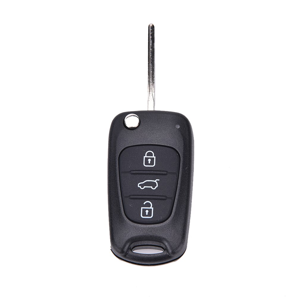 Remote Folding Key Shell Case 3 Buttons Fob for Hyundai I20 I30 IX35 I35