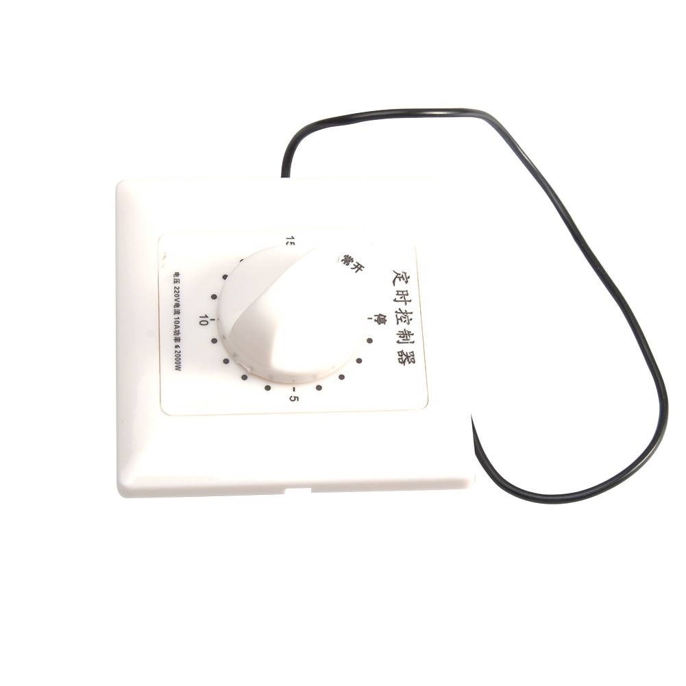 Mechanical Swtich AC 220V 30/60/120 Minutes Intelligent Timer Switch Controller Countdown High Power Timing Control Tools #734