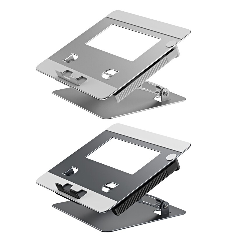 Adjustable Laptop Notebook Stand Holder for Travel Home Office Avoid Neck Pain Prevents Computer from Overheating N0PB