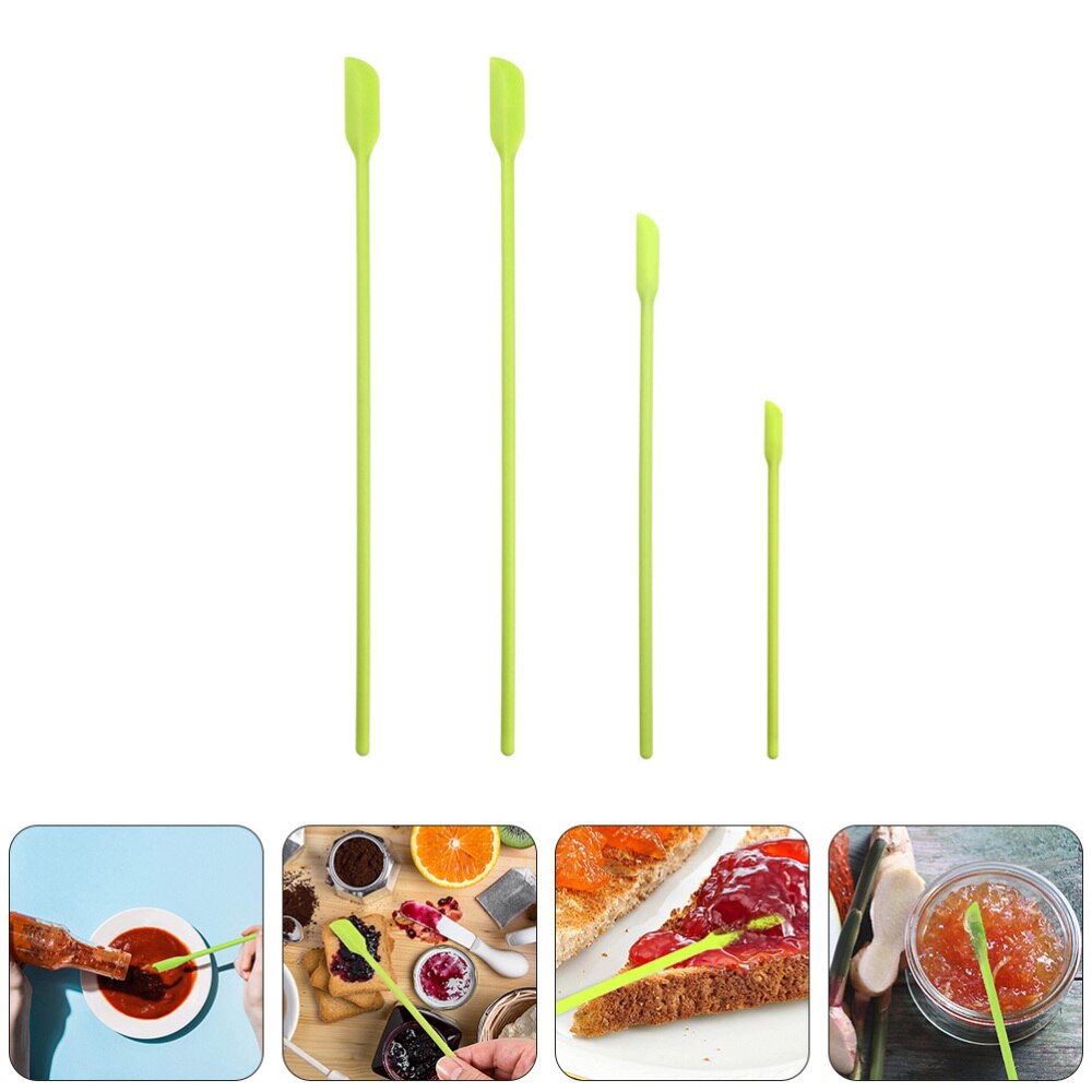 U-Taste Fijne siliconen spatel: hittebestendige flexibele