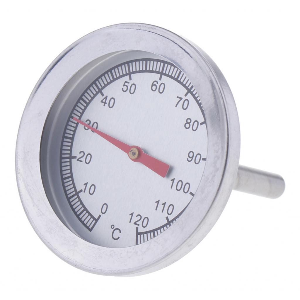 Rostfritt stål grill grill rökare grill termometer temperaturmätare , 0-120 ℃