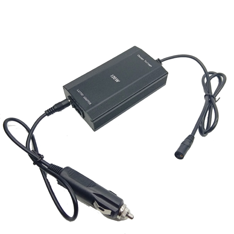 EU Plug 120W AC to DC 12V 15V 16V 18V 19V 20V 22V 24V Car Charger Universal AC Adapter Power Supply For Laptop Notebook