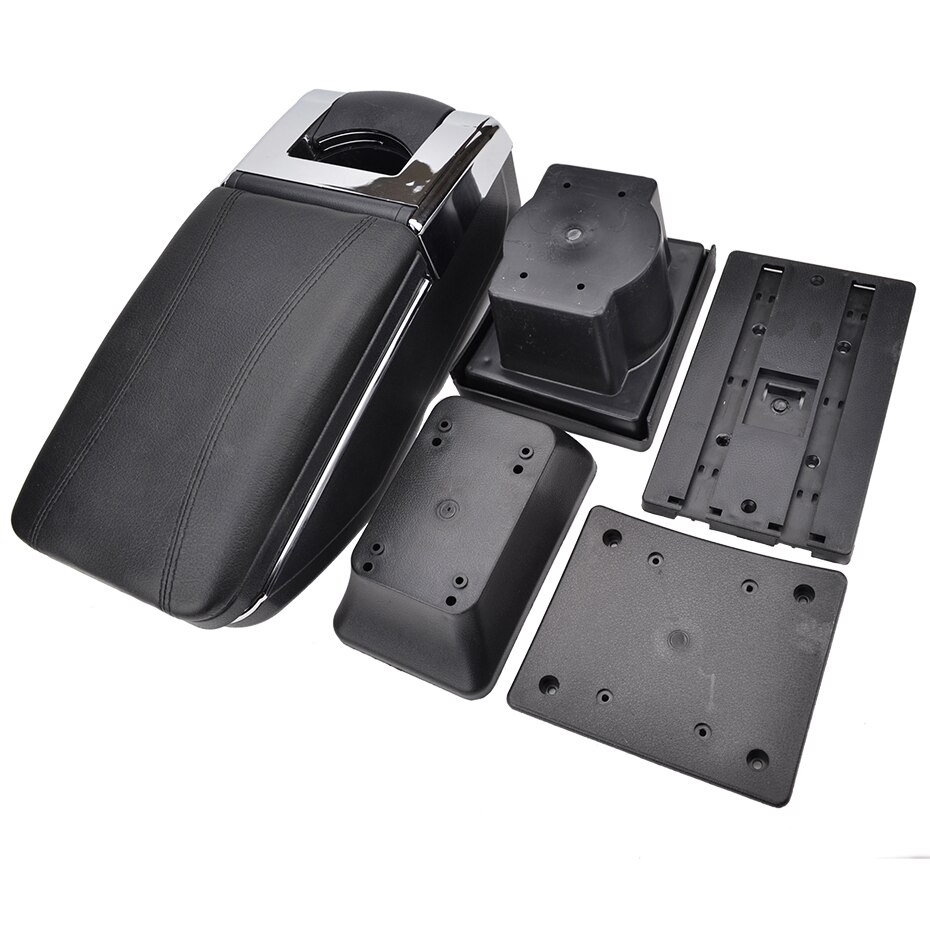 Armrest Rotatable For Skoda Yeti 09-On / Octavia Mk2 2 2005 A5 Centre Console Storage Box Armrest Arm Rest
