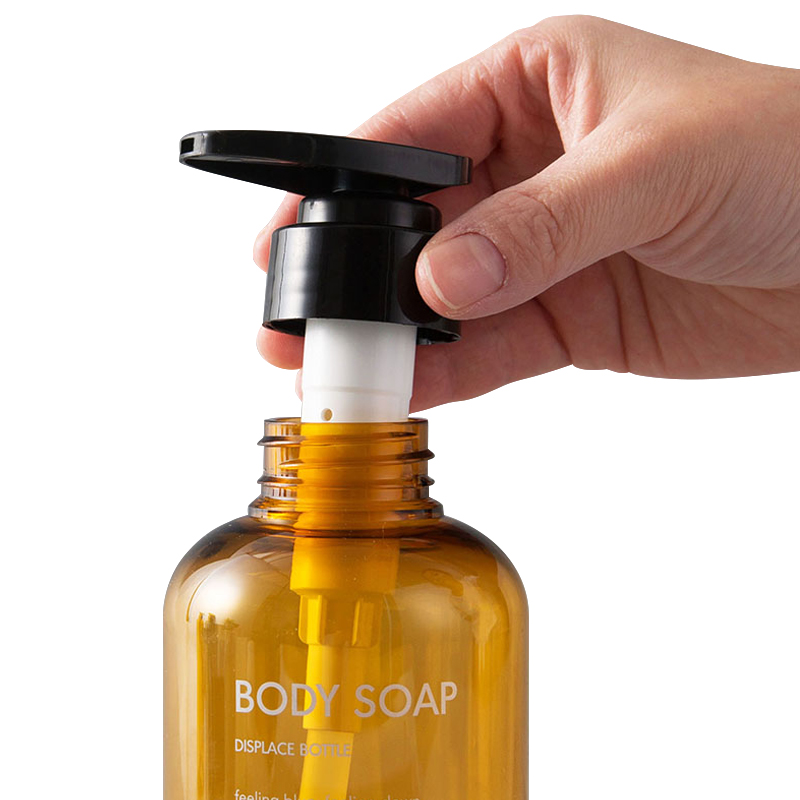 3 stk/sett såpedispenser flaske baderom sjampo flaske stor kapasitet press type lotion kroppsåpe tom flaske sett 300ml/500ml