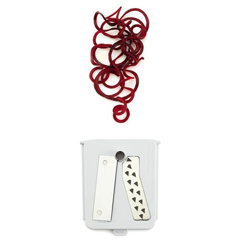 Espiralizador de verduras Manual 3 en 1, procesador triturador de frutas en espiral, cortador, rebanador y pelador en espiral, accesorios de cocina