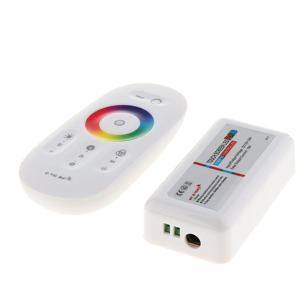 RF Remote Controller LED Strip Light Wireless Control Switch DC 12-24V