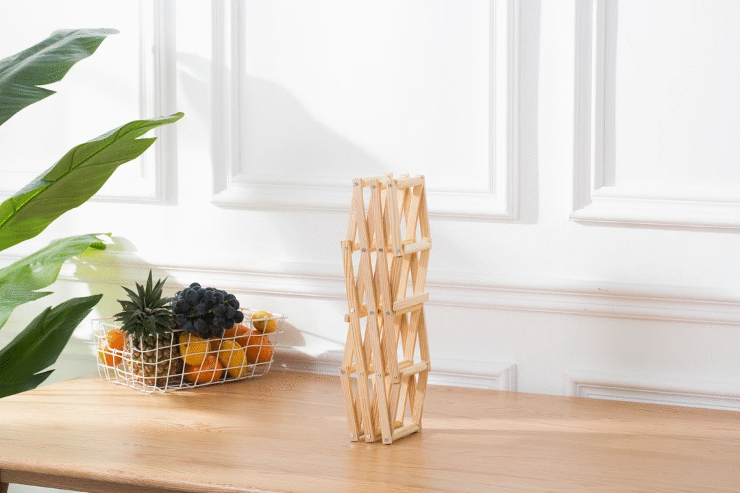 Estantes de madera para vino, estantes apilables para almacenamiento de vino, utensilios de Bar para el hogar, gabinetes de vino, herramientas de Bar, 3/5/6/10 botellas