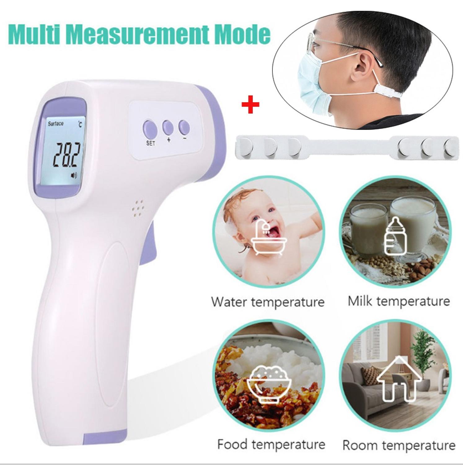 HotSale Digital LCD Temperature Indoor Room Meter Thermometer Hygrometer Sensor Humidity Thermometer Infrared Digital Termometro: G