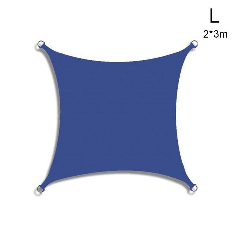 Sommer Im Freien Sonnenschutz Tuch Wasserdichte Anti-Uv Schatten Markise 300D Abdeckung Garten Markise Regen Leinwand Hof Z0J4: Royal blue large