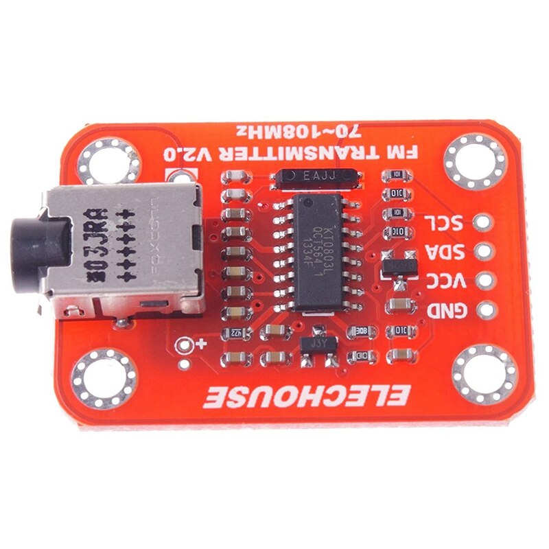 Module émetteur FM V2.0 numérique, Module Radio FM pour Microphone Arduino Audio