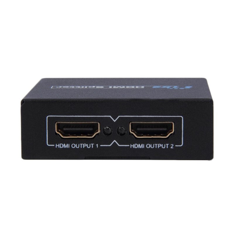 Hdcp hdmi switch splitter fuld  hd 1080p video hdmi switcher 1 x 2 split 1 in 2 ud forstærker dobbelt skærm til hdtv dvd  ps3 xbox