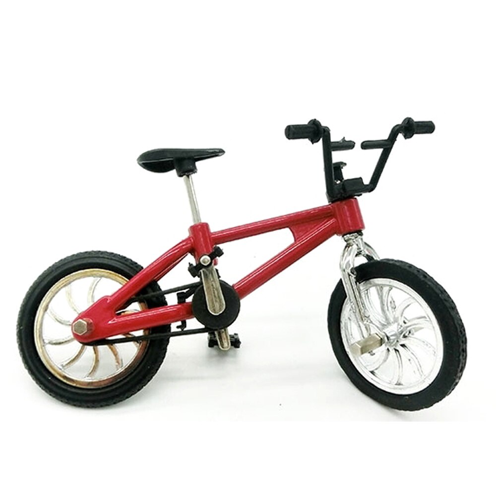 Mini finger cykel legetøj søde mountainbikes cykel model cykel tech indretning fremragende cykel legetøj til børn: Rød b