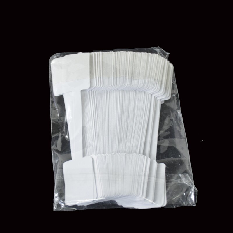 Jewelry labels 50 pcs/100 pcs kraft paper self-adhesive retail round jewelry labels tag price self-sticking: 10x1.5cmwhite / 100pcs