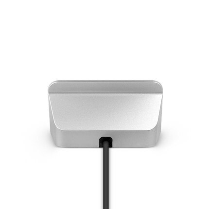 Typ C Micro USB Ständer Halter Ladestation Dock-Station Cradle Ladegerät Für Huawei Y5 Y6 Pro Y7 Y9 iPhone X Xs 11 Pro: for Micro USB Port / Silver