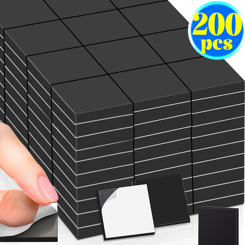 200/20PCS Flexible Magnets Sheets DIY Craft Self Adhesive Magnetic Board Refrigerator Whiteboard Photo Office Magnet Sheet