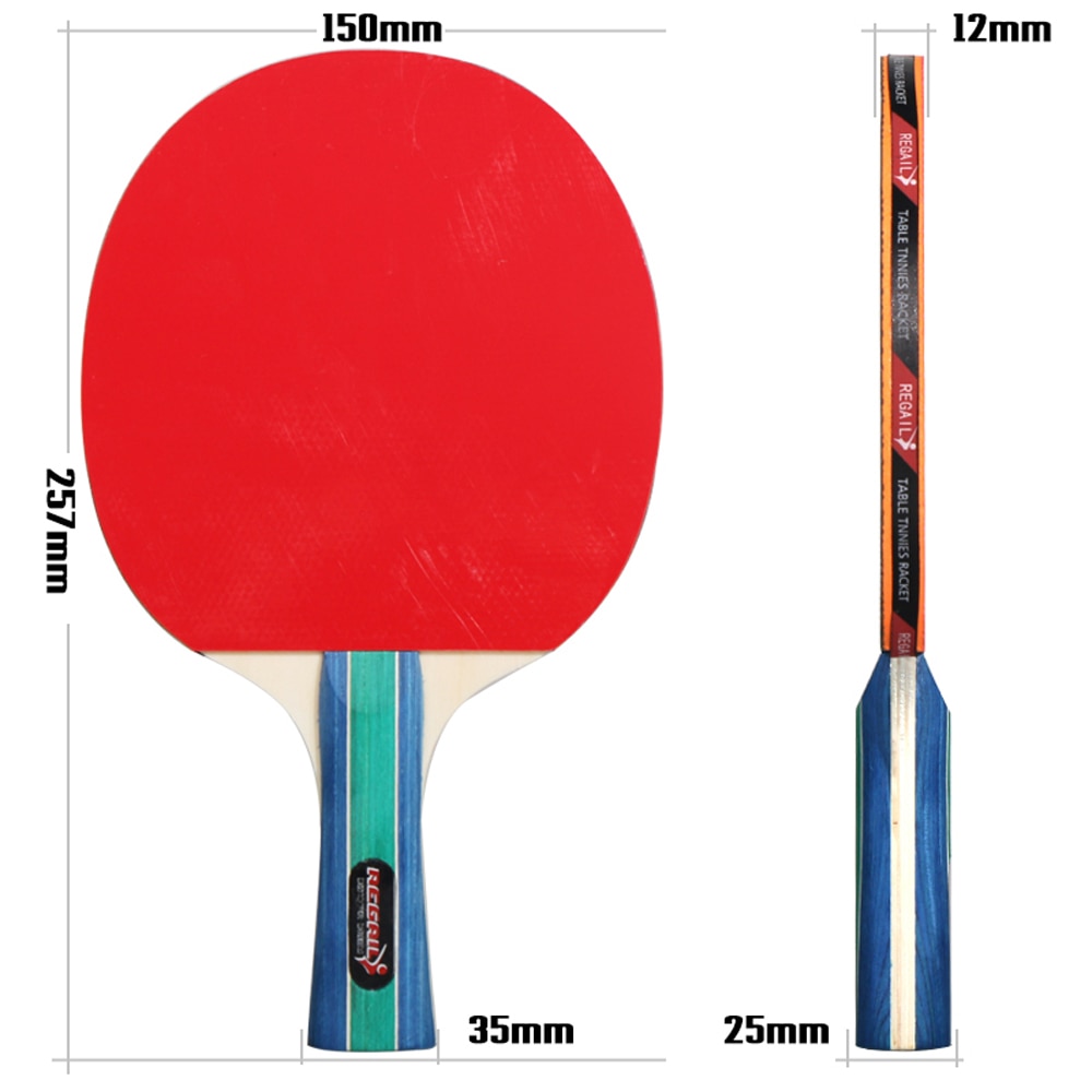 Tafeltennis Racket Set Pak Sporting Levert Draagbare Tafeltennis Racket Set Vier Tafeltennis Rackets Met Zak 8 Ballen