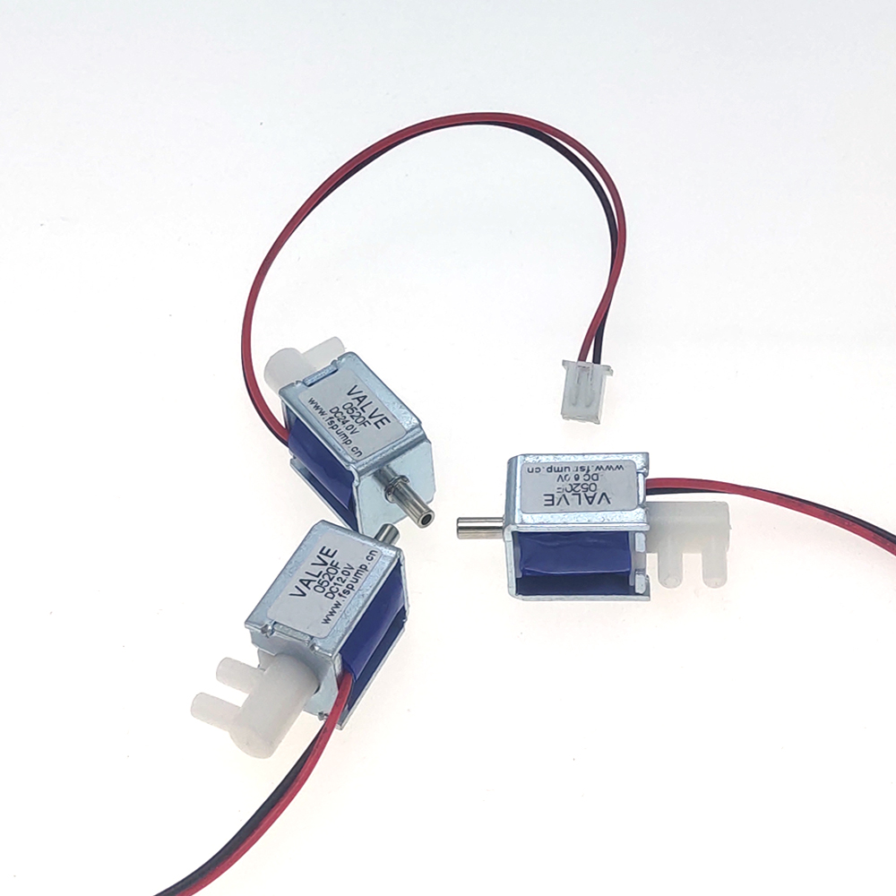 Mini válvula solenoide electromagnética DC 3V/4,5 V/ 6V/ 12V/ 24V, Control de flujo desanimado, válvula de aire Micro de 2 posiciones Y 3 vías