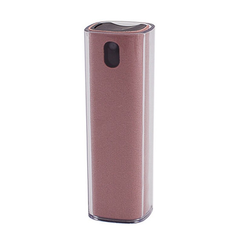 10ml Mobile Phone Computer Tv Screen Cleaning Spray With Wiping Cloth Pink Gray Portable: A2
