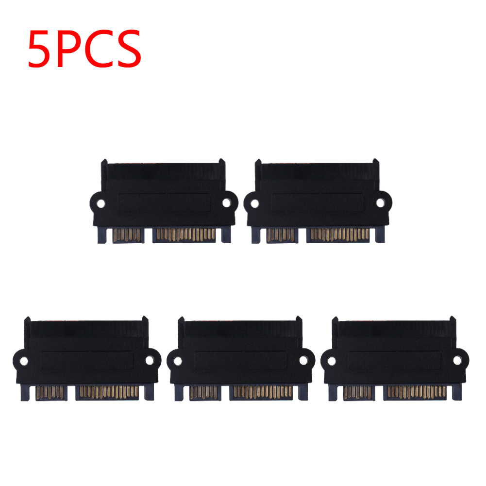 adapter SFF 8482 SAS na SATA kątowy 180 stopni, konwerter z prostą główką, adapter dysku twardego SAS, obsługa karty adaptera SATA 3 robić PC: zielony