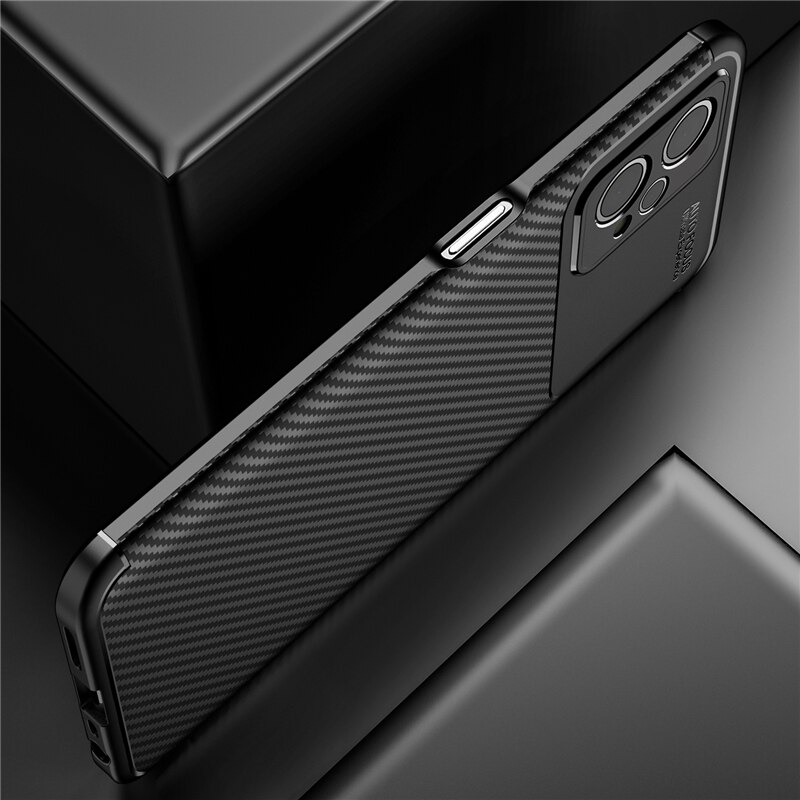 Funda trasera de fibra de carbono para móvil, carcasa de silicona suave para Oppo Realme 9 Pro, Realme 9i 8i 8 9 Pro Plus