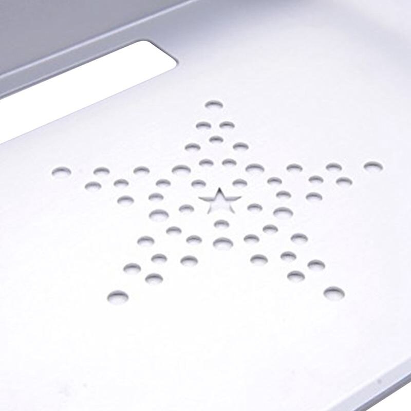 Caja de TV enrutador decodificador cajas Mini PC reproductor de DVD de una sola capa espacio de aluminio montaje en pared estante de almacenamiento soporte
