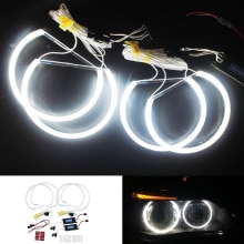 ANGRONG Non-Project CCFL Angel Eyes Halo Ring Light Kit Voor BMW E46 Coupe Cabrio Sedan