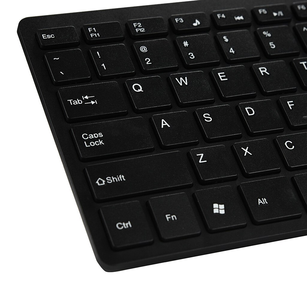 Przewodowa Mini klawiatura usb 78 klawiatura wyciszania klawiszy Multimedia na pulpit laptopa
