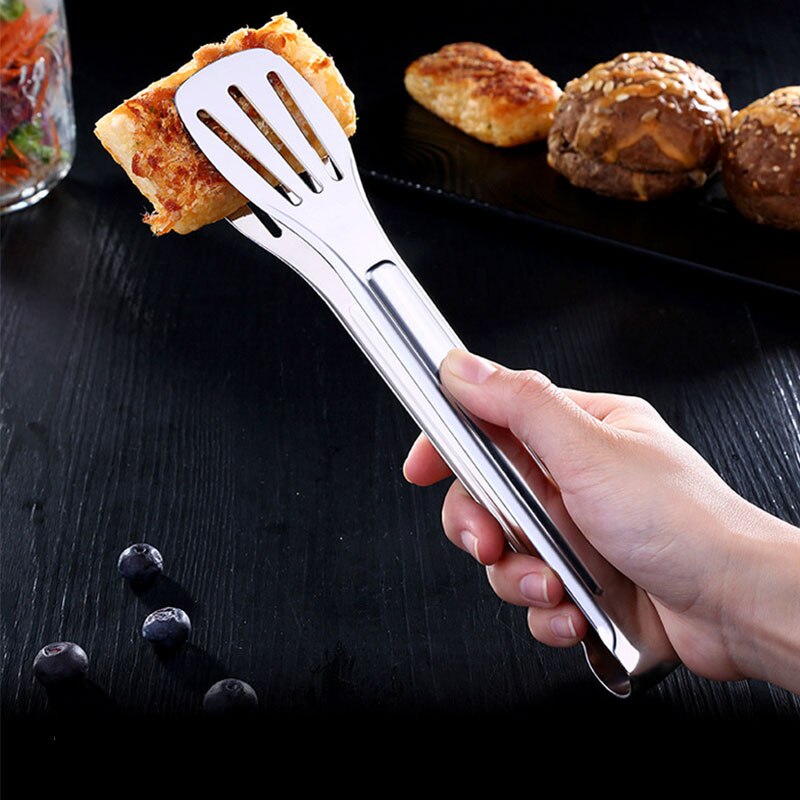 AIRBELL silicone kitchen tongs clip food gadgets accessories utensils bbq tools cooking tongue barbecue meat Clamp Salad Grill