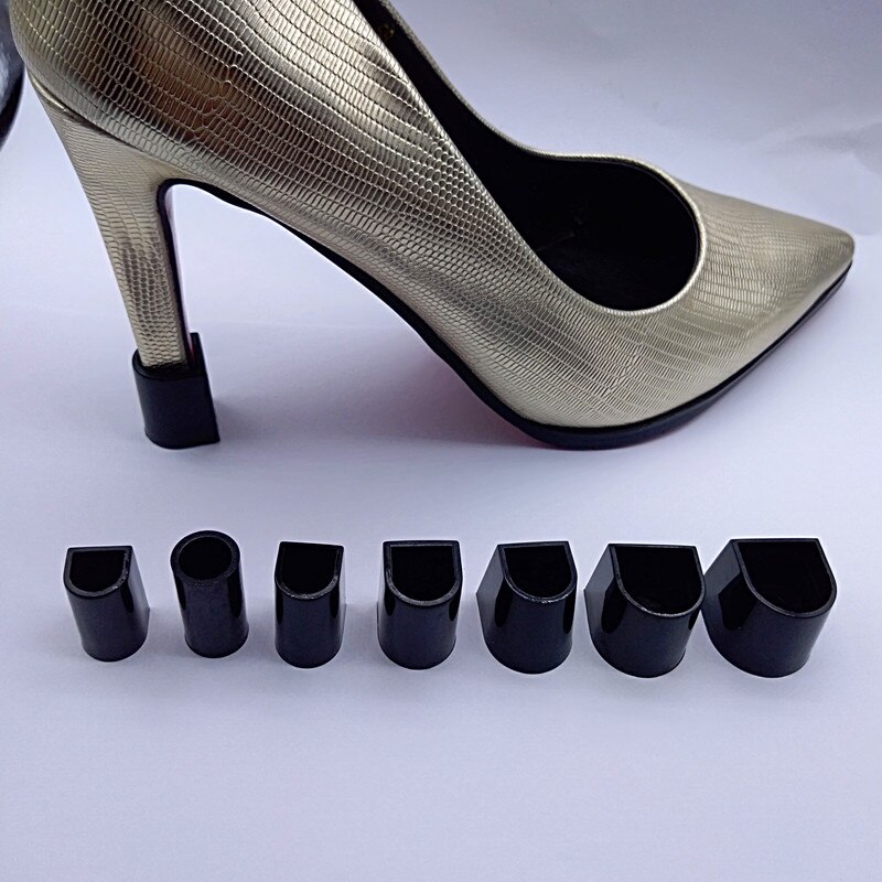 Protège-talons aiguilles pour femmes, 50 paires, pour chaussures de danse latine