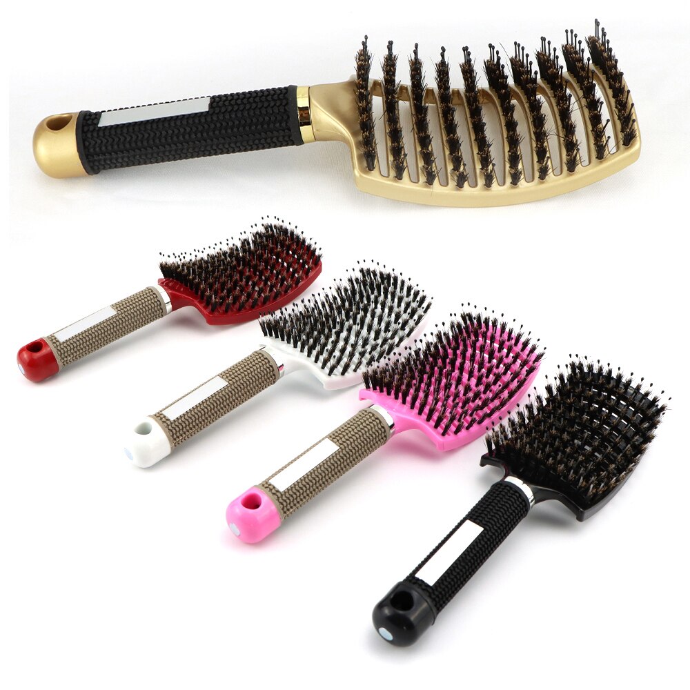 Peine cepillo de pelo Afro peines profesionales de peluquería peluca para reflejos cortes de pelo salón herramientas femeninas accesorios extensiones