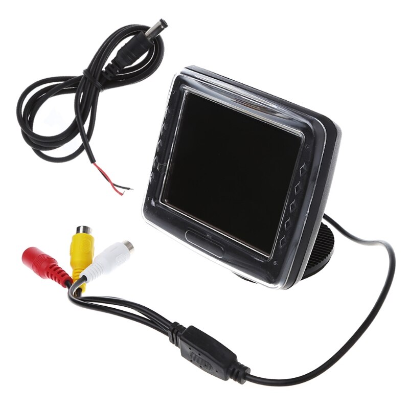 3.5 Inch TFT LCD Screen Monitor Reverse Camera Car Rear View Backup 10166