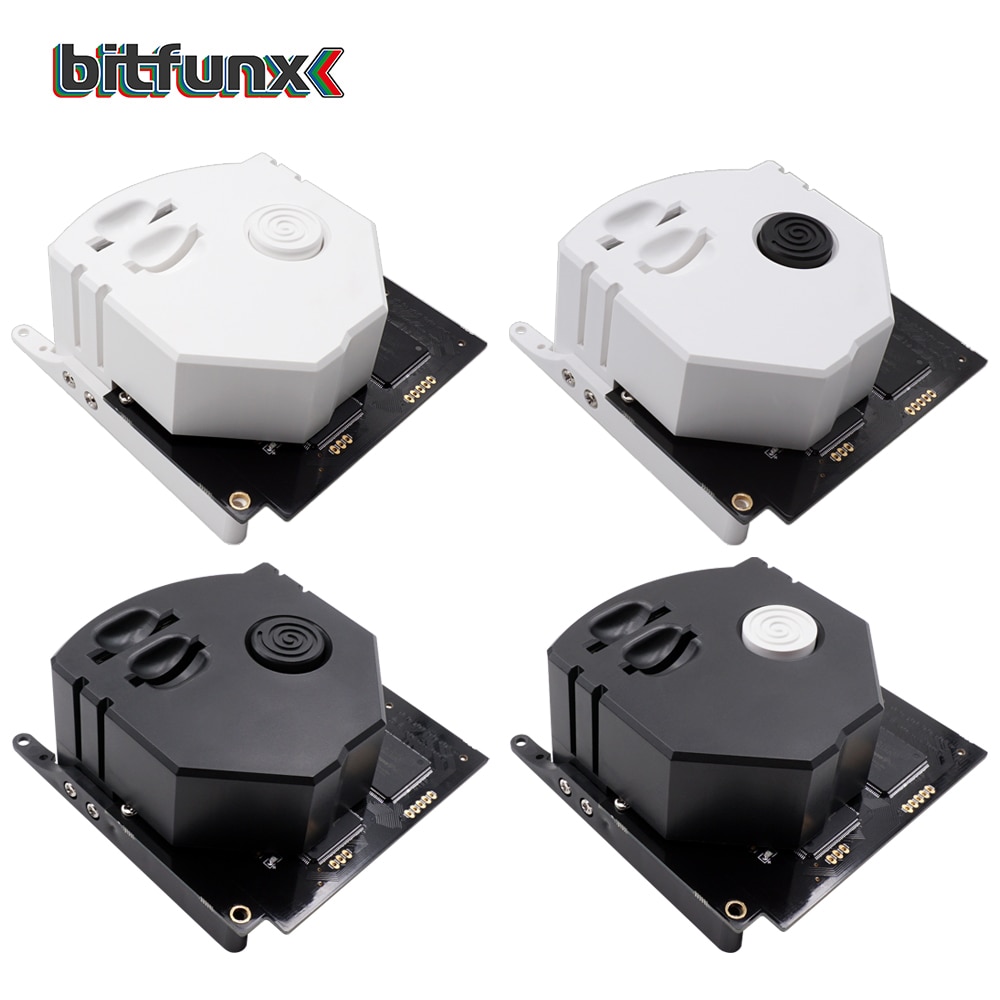 Bitfunx GDEMU Zestaw do zdalnego montażu karty SD Adapter przedłużający do SEGA Dreamcast GDEMU z kablem przedłużającym