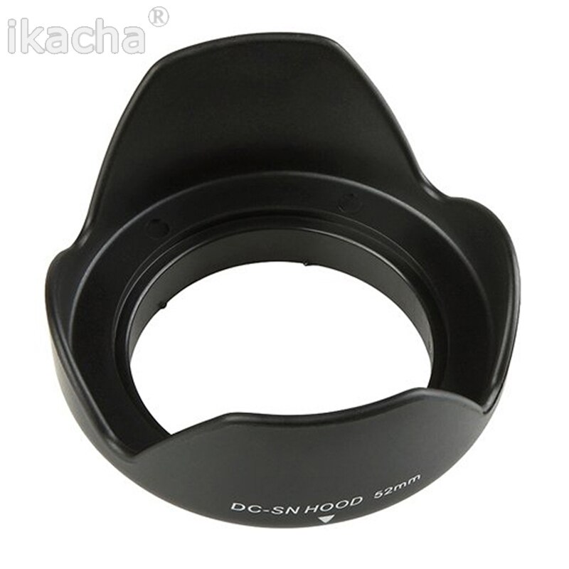 55mm 55 mm Camera Lens Hood Screw Mount Petal Crown Flower Shape For SLR Canon Nikon Sony Camera