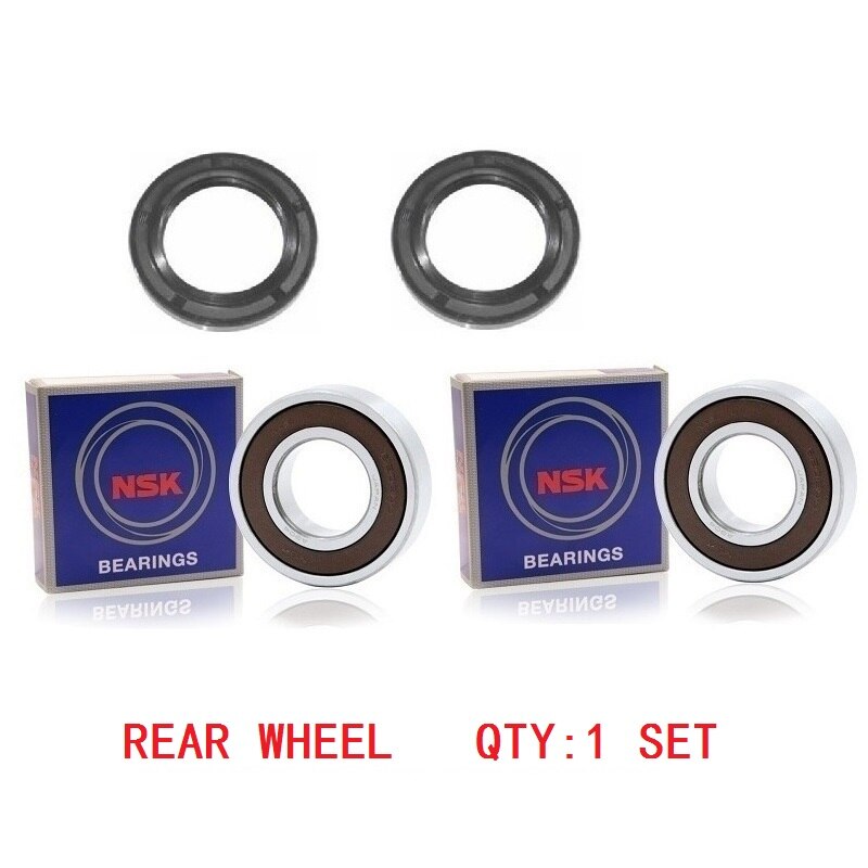 Kit de roulements de roues avant et arrière, pour Adly ATV 300S Interceptor 300U 300U II 320U 320S et Adly ATV 400XS II: 1 set Rear wheel