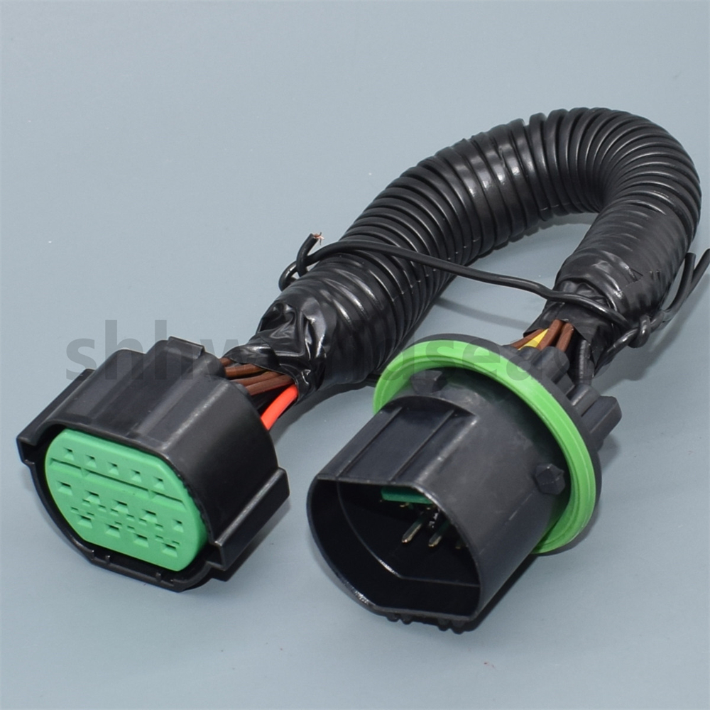 Shhworldsea 14 Stift GL301-14021 Auto Scheinwerfer Stecker Adapter Auto Lampe Licht Stecker Verlängerung Kabelbaum Für KIA K2 K3 K5