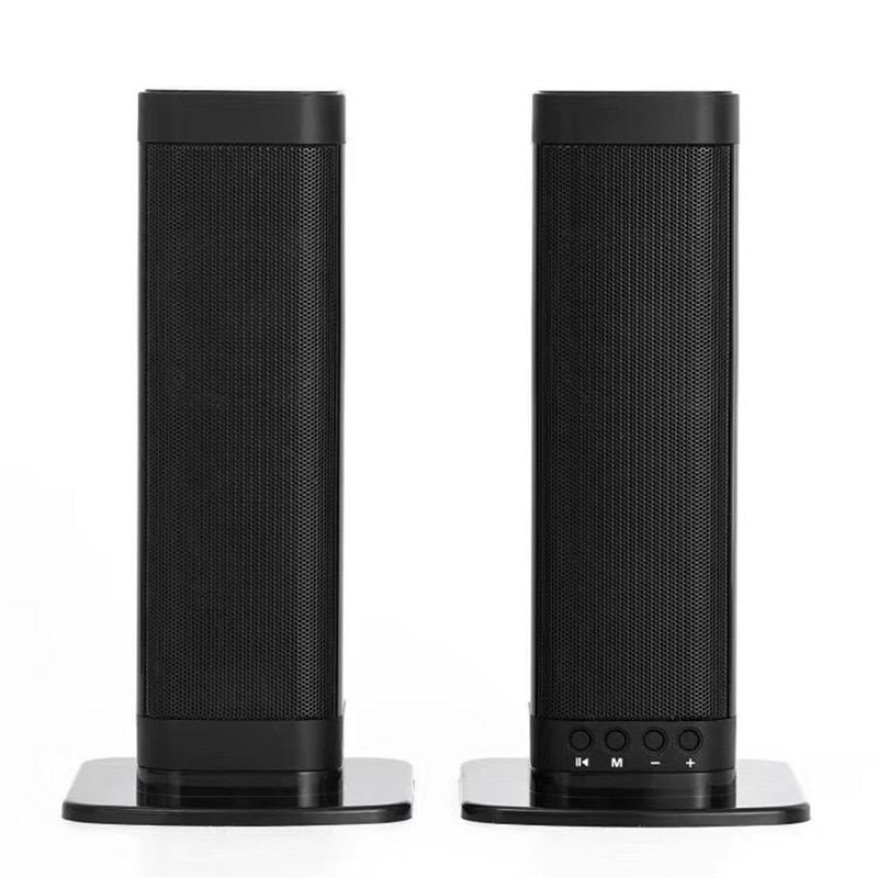 Hjemmebiograf 20w bluetooth højttaler tv soundbar bærbar kolonne lyd super bas 4d stereo subwoofer musik center system boom box