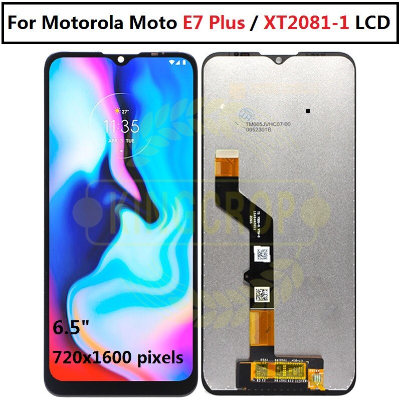 original for Motorola Moto E7 Plus lcd with Frame display touch screen digitizer Assembly for Moto E7Plus lcd XT2081-1