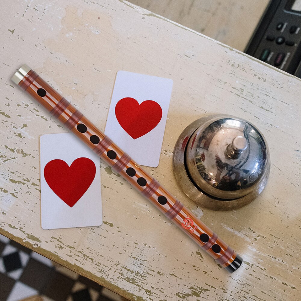 1 Set Portable Flute Vertical Flute Musical Instrument Chinese Bamboo Flute