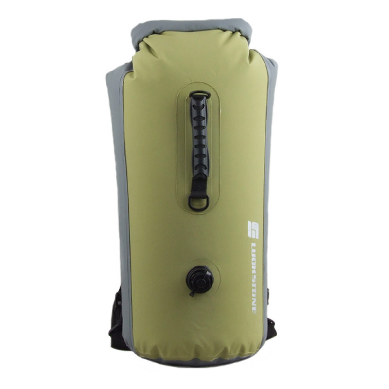 Vattentät torr väska utomhus roll top kompressionssäck ocean pack ryggsäck för kajakpaddling strand forsränning båtliv camping fiske simma