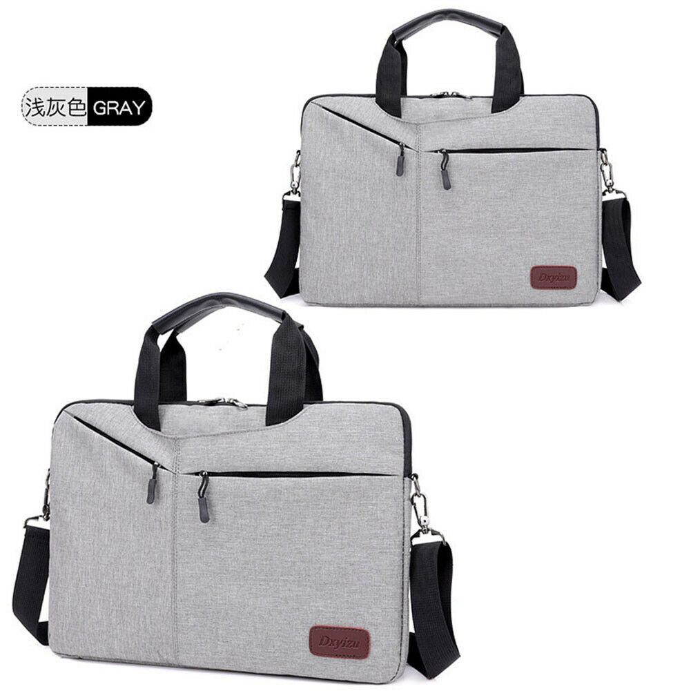 Mannen Business Reizen Laptop Tas Mode Aktetas Multifunctionele Duurzame Bescherming Schoudertas: Grijs