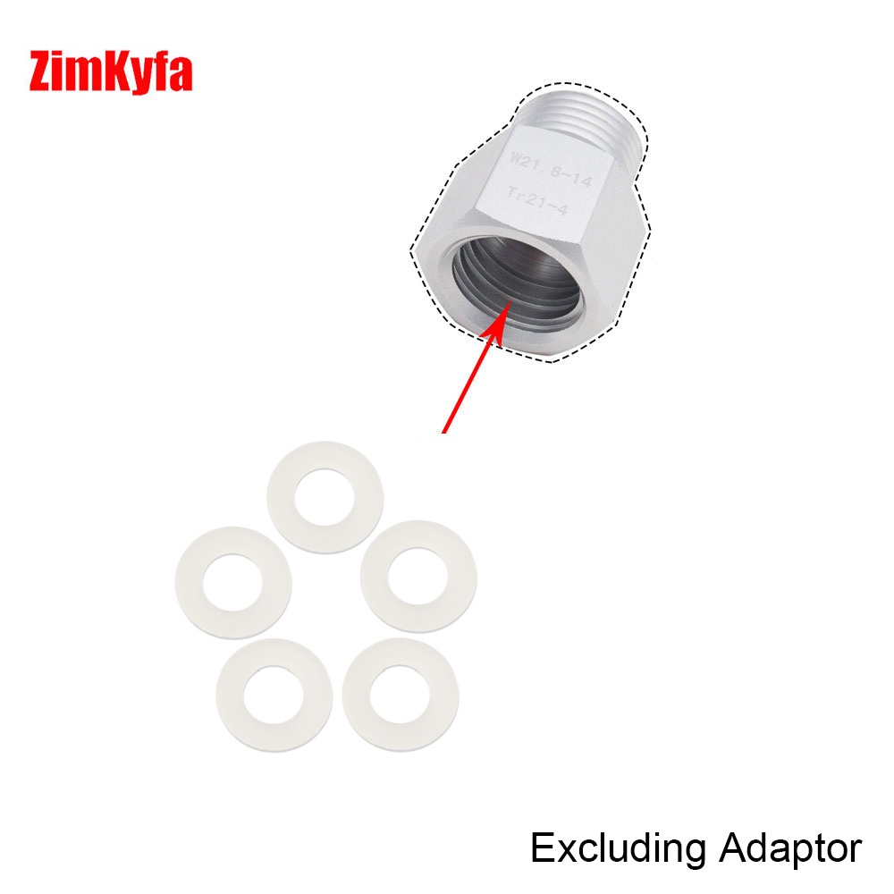 5Pcs Sodastream Cilinder Co2 Adapter Wasmachine O Ring Pakking Voor Homebrew Aquarium